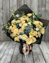 Букет цветов из:  Розы и Лизиантусы в Агалатово
