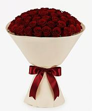 Букет 101 Бордовая роза Блэк Бакарра в Агалатово