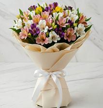 Букет цветов из:  Альстромерии в Агалатово